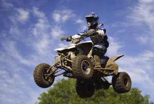 quad bike jump